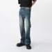 Nordmann American Retro Jeans For Men Summer New High Street Vibe Trendy Loose Straight Casual Pants_mkmklike.com