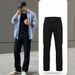 Men's Stretch Jeans Slim Straight Leg Trousers Thin Summer Denim Clothing For Ozon Dropshipping_mkmklike.com