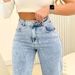 Women's High Waisted Straight Leg Jeans - Classic Light Blue Denim Pants For Casual & Streetwear Fashion_mkmklike.com