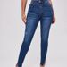 Women's Clothing Split Beaded Stitching Slim High Waist Stretch Jeans Women's Trousers_mkmklike.com