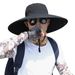 Hot Sale Unisex Large Brimmed Quick Drying Bucket Hats Fishermen Caps Casual Cap Men Women Sunscreen Outdoor Adventure Hat_mkmklike.com