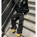 Men's Heavyweight Patchwork Waxed Denim Jeans Distressed Dirty Dyed Cleanfi Deconstructed Slightly Flared Taller Look Jeans_mkmklike.com