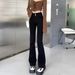High-waisted Micro-flare Women, 2022 Autumn And Winter New Style, Peach Butt Slimming Skinny Jeans For Petite Figures,_mkmklike.com