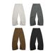 Men's Washed 3D Carpenter Pants – Vintage Workwear, Relaxed Fit, 100% Cotton (Black/Brown/Gray, S-XL)_mkmklike.com