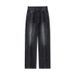 Nordmann Muqiu Clothing | 2025 Autumn Winter New American Retro Distressed Washed Jeans Men's Loose Straight Long Pants_mkmklike.com