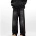 Men's Classic Straight Leg Jeans - Comfortable Cotton Denim Pants For Casual & Smart Wear_mkmklike.com