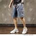 Summer Men's Cargo Denim Shorts Trendy Casual Ripped Five Point Style Thin Patchwork Cool And Stylish Brand Men's Clothing_mkmklike.com