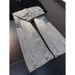 Blue Retro Lightning Bolt Pattern Jeans High Street Vibe Straight Leg Slightly Flared Pants For Men And Women Slanted Cut_mkmklike.com