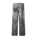 Wasteland Style Distressed Jeans For Men, Niche Loose High Street Trend, Ink-Splattered Tie-Dye Wide-Leg Straight Pants_mkmklike.com
