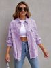 New Denim Jacket Long Sleeve Short Loose Casual Jacket For Women_mkmklike.com