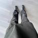 Men's Spring Heavyweight Black Minimalist Washed Straight Leg Jeans Casual High Street Versatile 2026 Trend_mkmklike.com