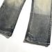 Punk Vintage White Jeans For Men Street Faded Washed Casual Loose Straight Long Pants American Style_mkmklike.com