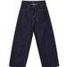 Vintage Black Carpenter Jeans – High Waist Raw Denim With Contrast Stitching (Unisex S-3xl, Heavyweight Workwear Fit)_mkmklike.com