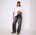 Women's Clothing High-Waisted Straight Leg Jeans Retro Loose Fit Denim Pants Long Wide Leg Spring/Autumn Fashion_mkmklike.com