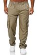 New style men's casual multi-pocket loose straight cargo outdoor trousers pants_mkmklike.com