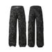 2025 Spring New American High Street Camouflage Work Pants For Men And Women Straight Tube Loose Trendy Brand Multi_mkmklike.com