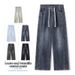 Men's Clothing Wide Leg Jeans Loose Straight Leg Trousers American Retro Style Spring 2026_mkmklike.com