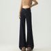Denim Blue Wide-leg Jeans Women, New Spring And Autumn Style, High-waisted, Loose Straight Fit, Suitable For Petite_mkmklike.com