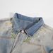 Gradient Dye Floral Embroidery Denim Jacket Spring/Autumn American Style Long Sleeve Outerwear for Men And Women_mkmklike.com