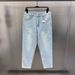 Men's Clothing Men's Slim Fit Stretch Denim Jeans With Distressed Wash - High Street Fashion Summer Casual Pants_mkmklike.com