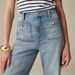 Tummy Control Wide Leg Jeans For Women - High Waist Comfort Stretch Denim Pants With Front Button Details, Casual & Office Wear_mkmklike.com
