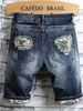 Men's Classic Denim Bermuda Shorts - Cotton Blend Casual Summer Shorts With Comfort Fit For Outdoor & Daily Wear_mkmklike.com