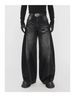 2025 Retro Washed Scimitar Jeans For Men, Baggy Banana Pants, Loose Fit, Cleanfit, Floor Length Pants_mkmklike.com