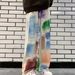 Colorful Spray Paint Jeans For Men, American High Street Style, Loose Straight Pan, Designer Washed Niche Wide-Leg_mkmklike.com