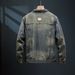 Strictly Select American Denim Men's Versatile Workwear Jacket, 2025 Spring New Trendy Loose Clothing_mkmklike.com