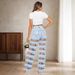 European And American Style Ripped Versatile Jeans Cross-Border Women's New Street Fashion Hollow High Waist_mkmklike.com