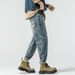 New Stretch Jeans Embroidered Retro Washed YKK Zipper Washed Double Craft Trendy Brand Mid-waist Trousers Shili Coco K11 Denim Mi Ke Eight Tubes_mkmklike.com