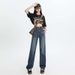 In-stock Lyocell Ultra-thin Soft Denim Narrow Straight High-waisted Fashionable Slimming Slightly Stretchy Women's Jeans_mkmklike.com