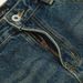 Distressed Washed Denim American High Street Punk Ins Loose Casual Wide Leg Men's Flared Pants_mkmklike.com