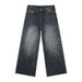 Men's Clothing Vintage Washed Straight-Leg Jeans – Relaxed Fit With Cat Whisker Distressing & High Cotton Content, Trendy Oversized Silhouette_mkmklike.com