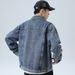 Men's Clothing Retro Style Blue Denim Jacket Men's Tops Spring And Autumn New Loose High End Coat Denim Jacket Men_mkmklike.com