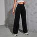 Women's Light Blue Distressed High-Waisted Jeans – Summer Loose Fit Cotton Straight-Leg Pants (S-3XL)_mkmklike.com