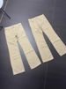 Vintage Washed Khaki Jeans For Men - 517 Slim Straight Cleanfit Denim Pants | Retro American Style High Waist Trousers_mkmklike.com