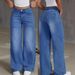 Women's Clothing Women's Washed Denim Trousers_mkmklike.com