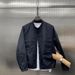 Japanese Style Simple Designer Workwear Jacket Spring Top Versatile Casual Baseball Collar Short Coat_mkmklike.com