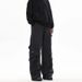 Men's Clothing High Street Workwear Jeans Men's American Streetwear Workwear Jeans - Retro Straight Loose Fit Casual Long Pants For Spring & Autumn_mkmklike.com