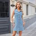 ELLE European And American Cro-Border Trade Women' Summer New Independent Station Wahed Thin Adjutable Denim_mkmklike.com
