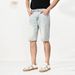 Men’s Light Blue Denim Shorts – Stretch Comfort, Casual Luxury, Summer Essential (28-38)_mkmklike.com