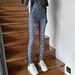 Women's Stretchy Jeggings With Rhinestone Details - Thin High Waist Skinny Pants For Fall, Versatile Black & Colored Denim-Like Leggings_mkmklike.com