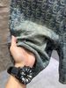 Men's Retro Jacquard Denim Shorts Summer Design Washed Five Point High Street Cool Stylish Athletic Pants_mkmklike.com
