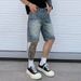 Men’s Vintage Washed Denim Shorts – Retro American Style, Slim Fit & Breathable (S-3XL)_mkmklike.com