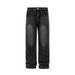 Men's Clothing Washed Straight Jeans Men's Spring Cleanfit Long Pants Wide Leg Mopping Pants_mkmklike.com