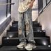 Vintage Washed Baggy Jeans – Streetwear Distressed Denim Pants (Black/Blue, Sizes S-3XL)_mkmklike.com
