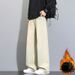 Fleece Thickened Jeans Retro Straight Pants Tooling Casual Pants For Men And Women_mkmklike.com