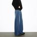 Vintage American Style Lightning Wash Denim Jeans For Men - Relaxed Straight Leg Wide Pants_mkmklike.com