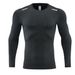 Men's Clothing Long-Sleeved Tights Breathable High-Elastic Quick-Drying Tops Running Fitness Training Clothes Sports Long Sleeves_mkmklike.com